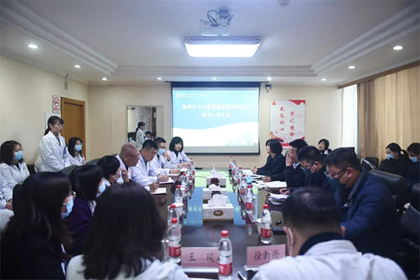 錦州市委副秘書長(zhǎng)（兼）、市衛(wèi)健委黨組書記、主任胡占升一行到錦州市